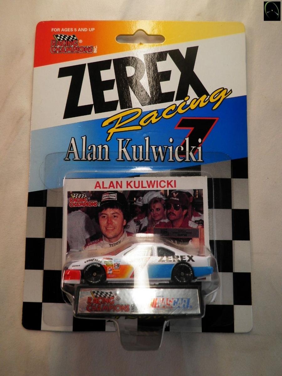 #7 Alan Kulwicki Zerex 1990 1/64 scale decal AFX Tyco Lifelike 