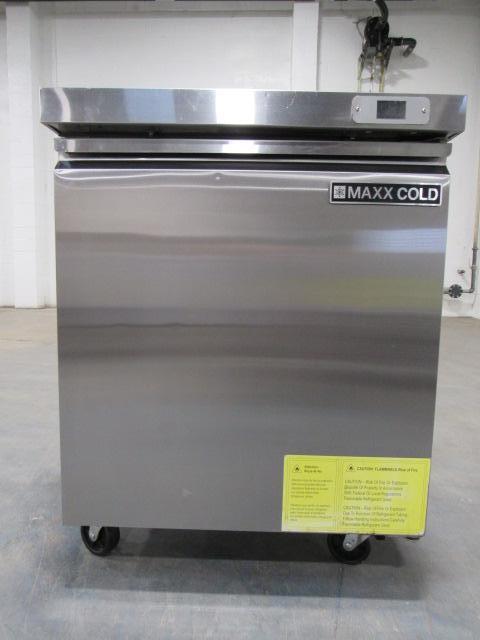 Maxx Cold Single Door Undercounter Refrigerator, 6.7 cu. ft. Storage  Capacity, in Stainless Steel