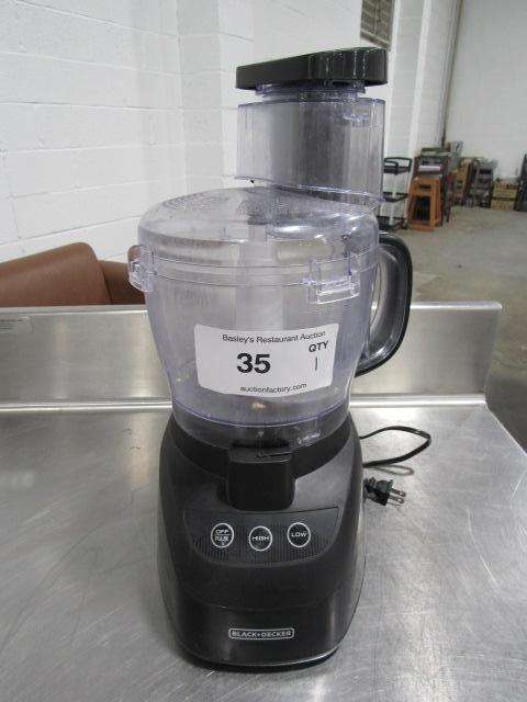 BLACK+DECKER FP2500B 10 Cup Food Processor in Black
